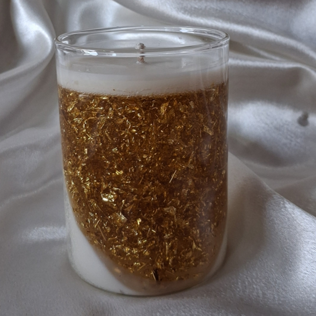 Golden Glow Candle